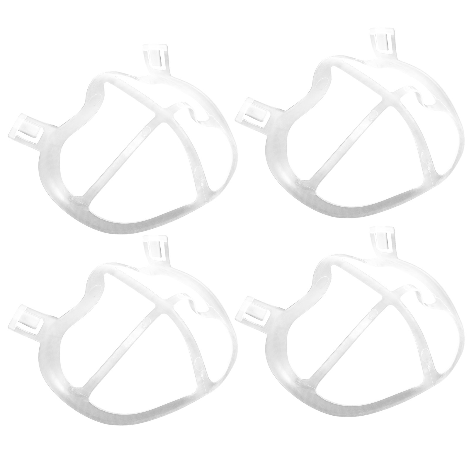 Silicone Mask Bracket - 10Pcs Skin-Friendly Thin Silicone Mask Support