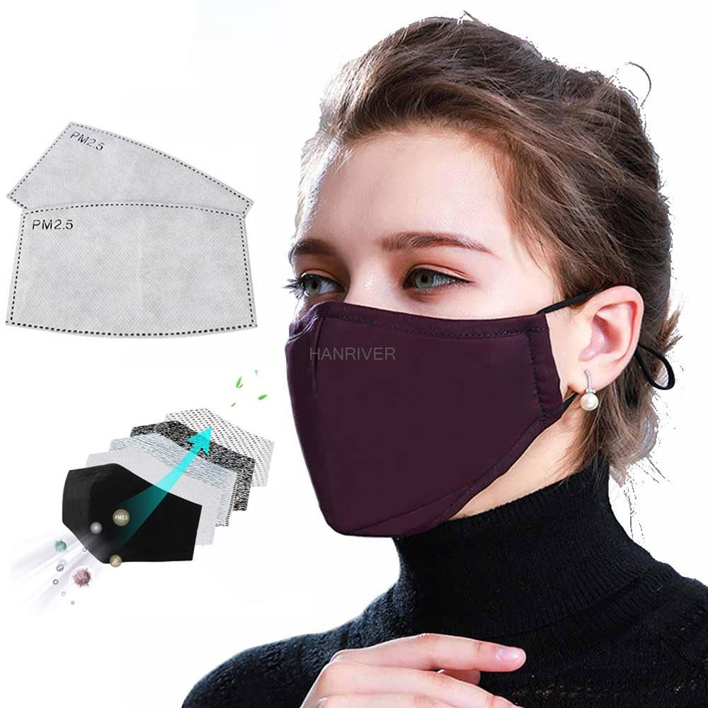 Cotton Face Mask PM2.5 Activat - Dust Mask Construction recension och pris