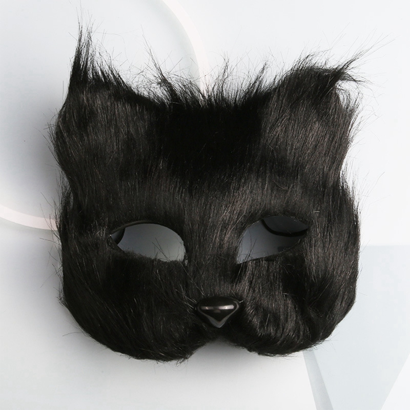 Plush Therian Mask Halloween C - Respirator Half Face recension och pris