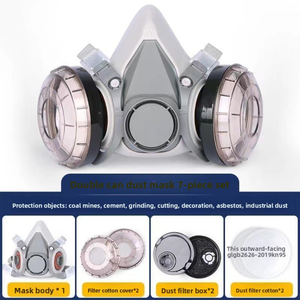6200 Half Face Respirator Reus - Respirator Half Face recension och pris