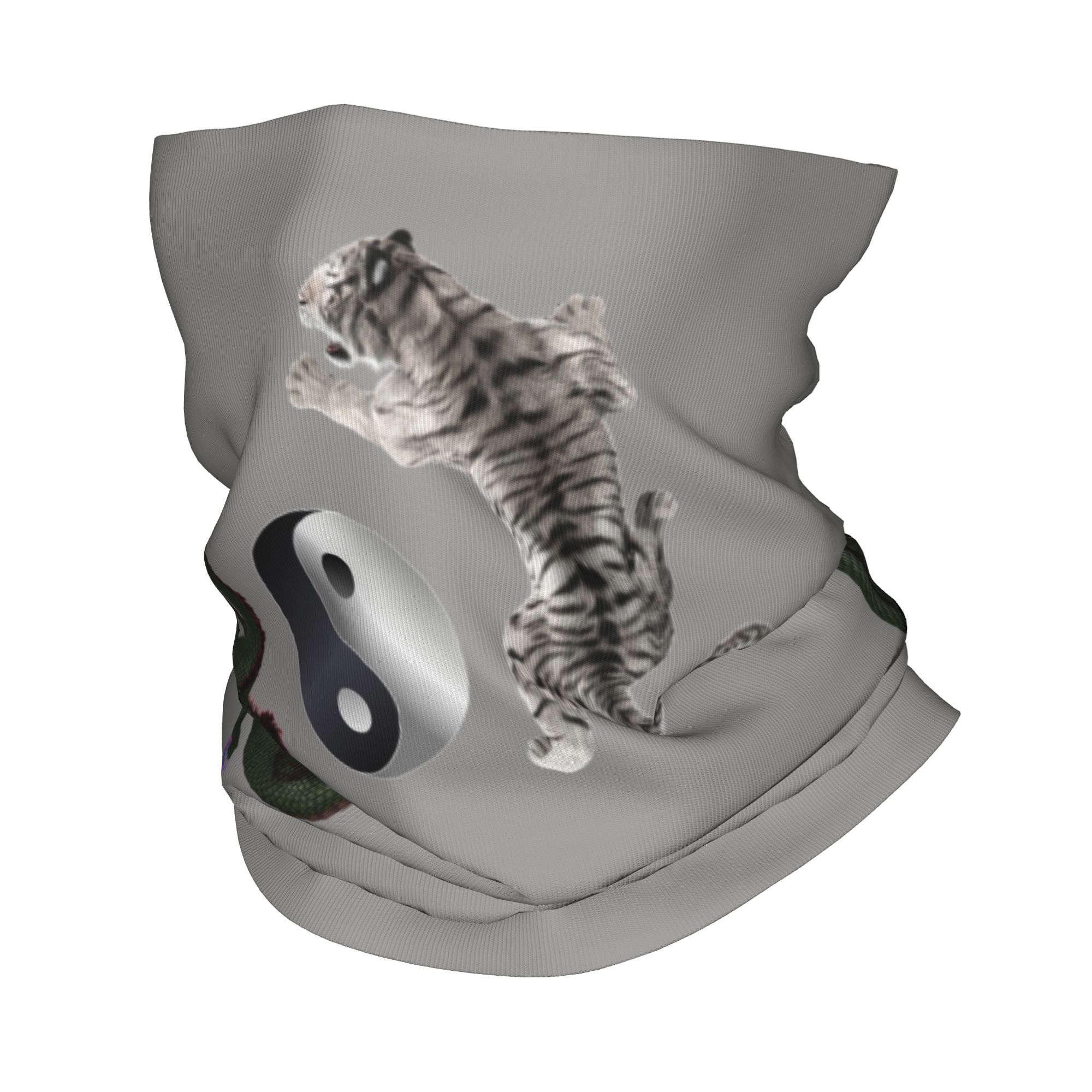 Custom Yin Yang Dragon and Tig - Neck Gaiter Face Cover recension och pris